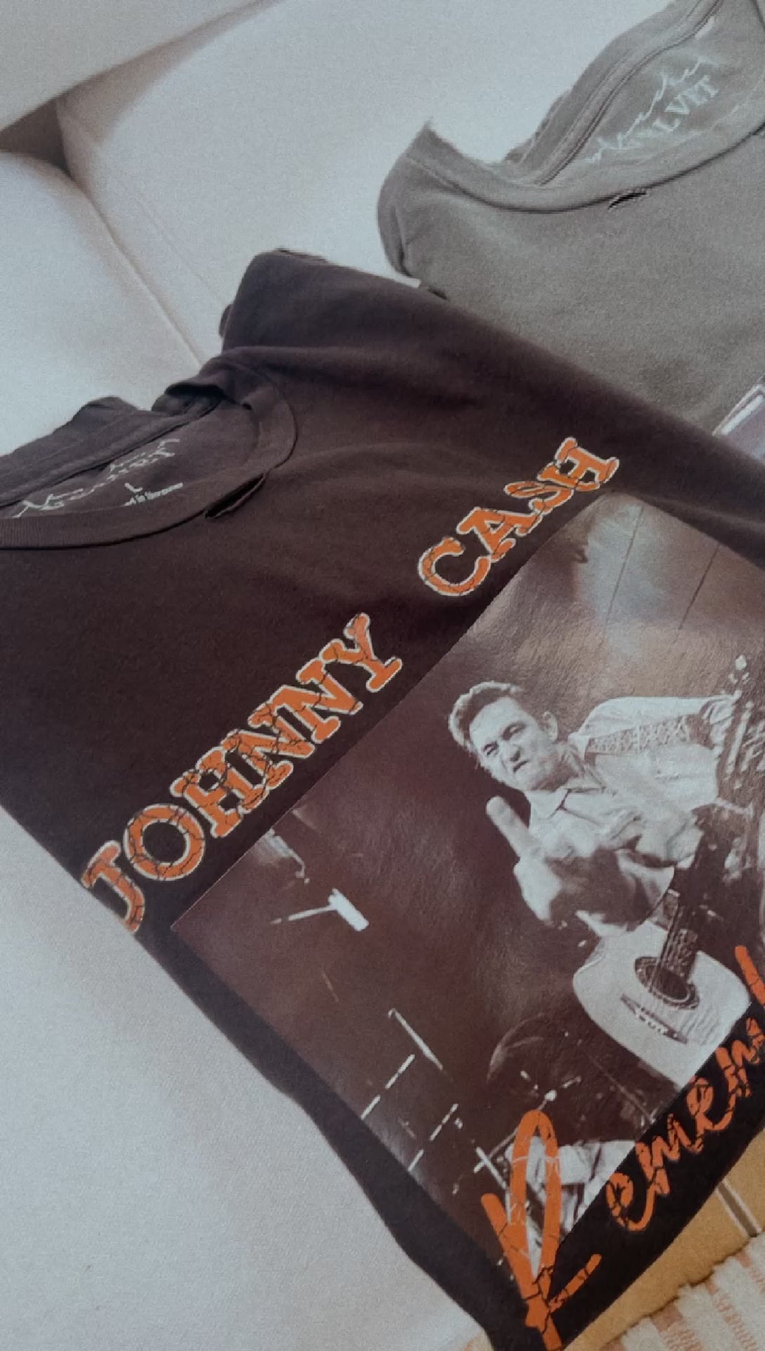 Game Changer Destroyed Tee - Johnny Cash