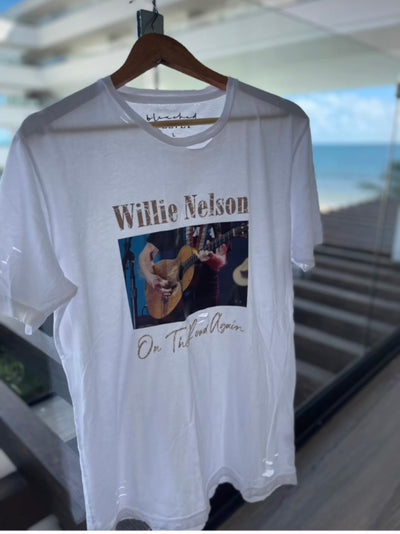 Game Changer Destroyed Tee - Willie Nelson C