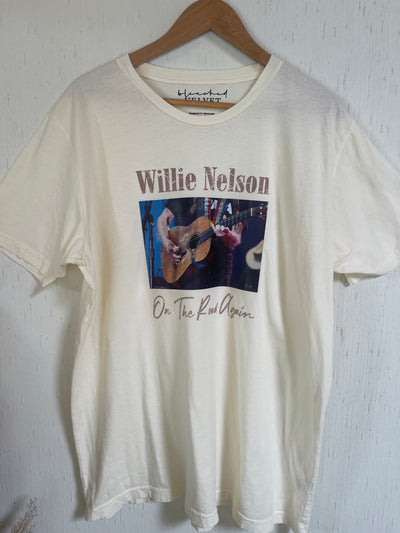 Game Changer Destroyed Tee - Willie Nelson C