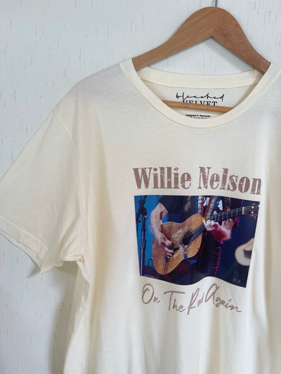 Game Changer Destroyed Tee - Willie Nelson C